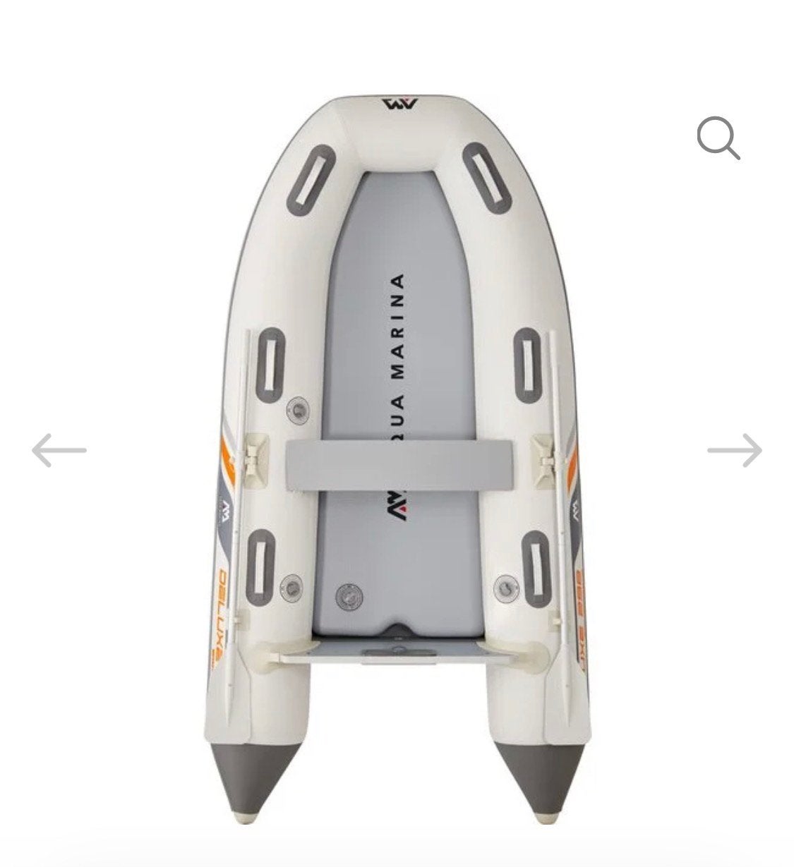 boot aquamarina met Yamaha 6 pk 2 cilinder buitenboordmotor, Ophalen, Airdeck, Gebruikt, 6 pk