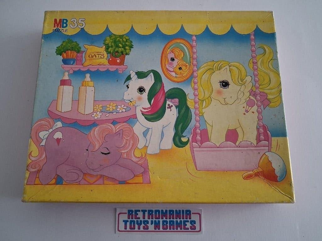 puzzel MB - my little pony 3 baby pony's (35 stukjes), -, Verzenden, -, Meer dan 50 stukjes
