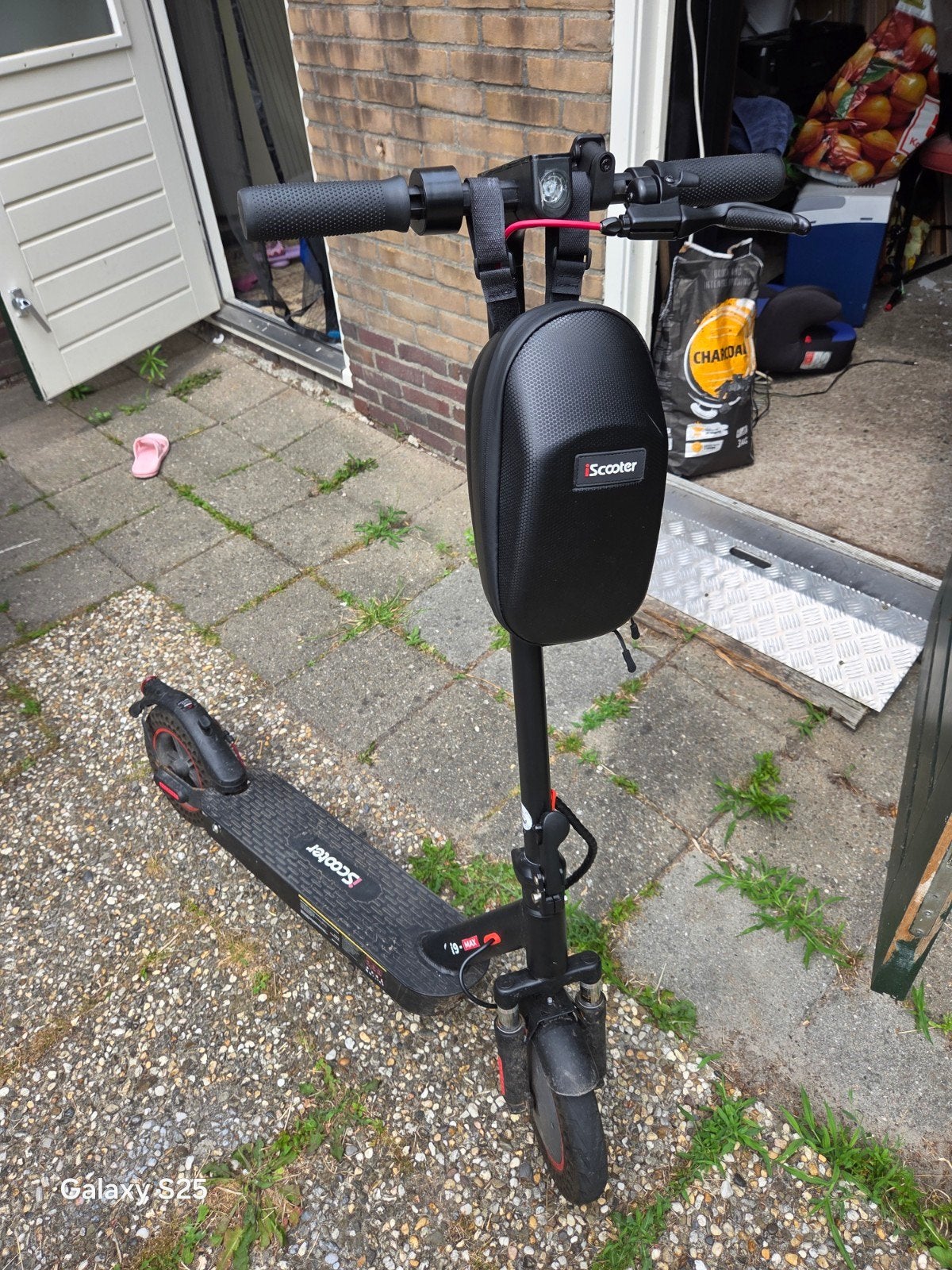 Elektrische step met tas - Zo goed als nieuw, Fietsen en Brommers, Steps, Ophalen