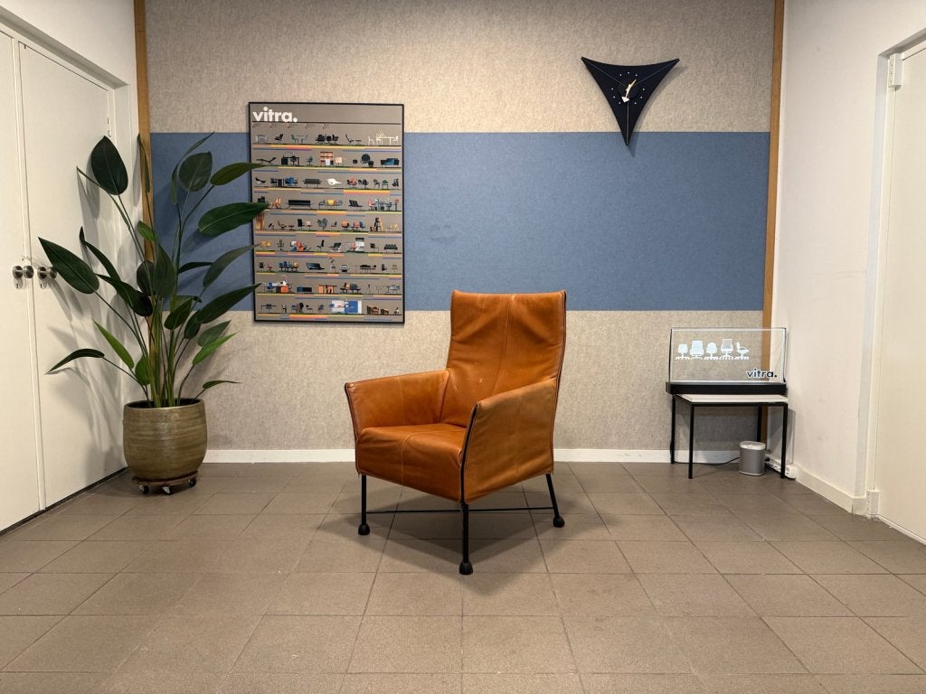 Montis | Gerard van den Berg | Charly | Cognac | 1x, Huis en Inrichting, Gebruikt, Vitra Artifort Cassina Fritz Hansen Eames Gispen Pastoe Hay