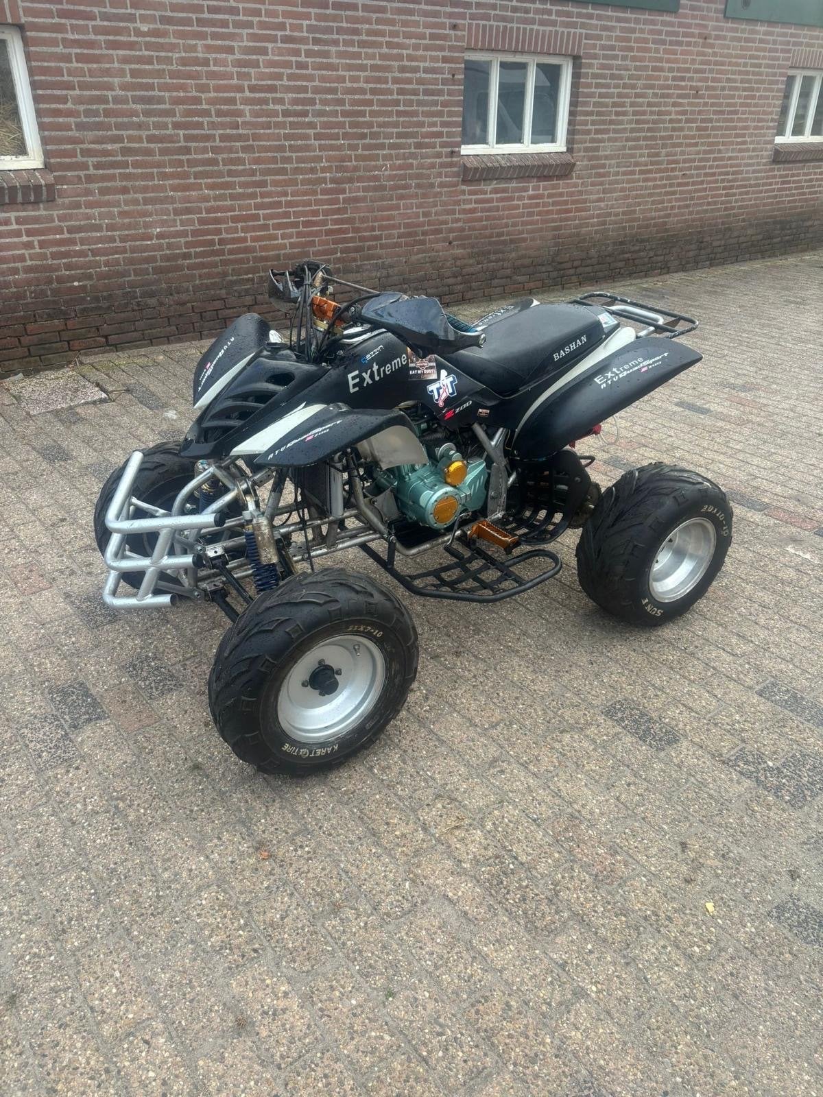 Bashan Extreme Quad, Ophalen, 200 cc