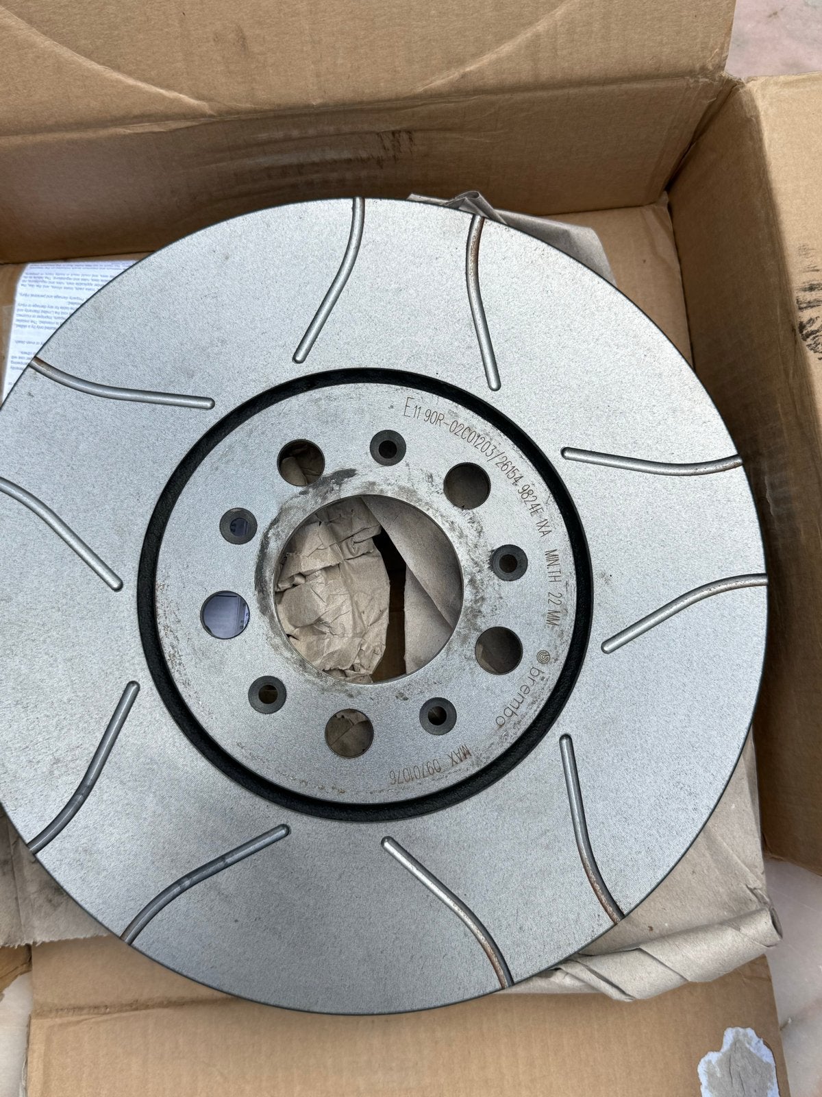 Brembo remschijven  en Remblokken - Nieuw in doos, Auto-onderdelen, Ophalen, Nieuw, Audi