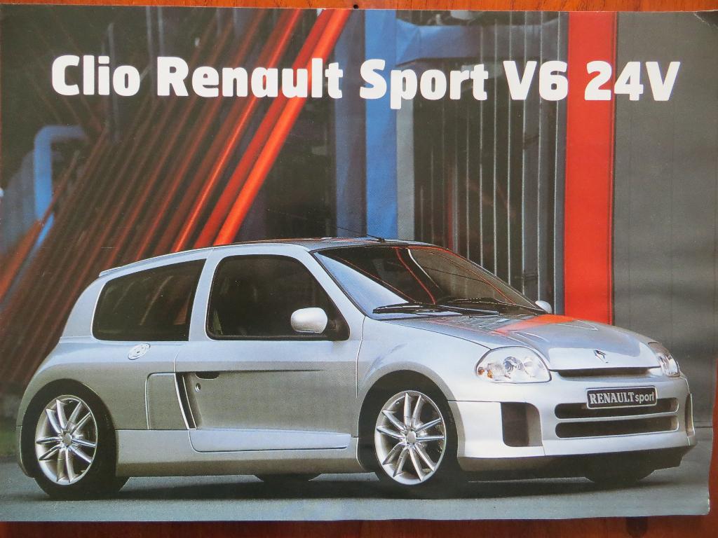 Clio Renault Sport V6 24V (jan 1999), Ophalen of Verzenden, Renault
