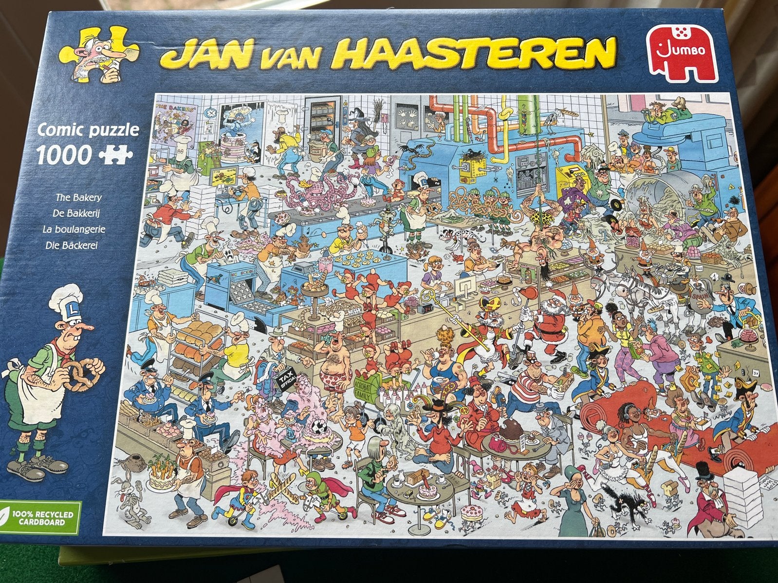 Jan van Haasteren De Bakkerij 1000 stukjes, Hobby en Vrije tijd, Ophalen of Verzenden, 500 t/m 1500 stukjes, Zo goed als nieuw