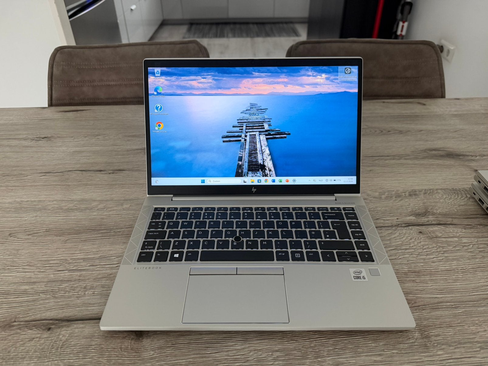 HP Laptop EliteBook 840 G7 Core-i5 16GB 256SSD +Office365, Hp, 256 GB, Met videokaart, 2 tot 3 Ghz