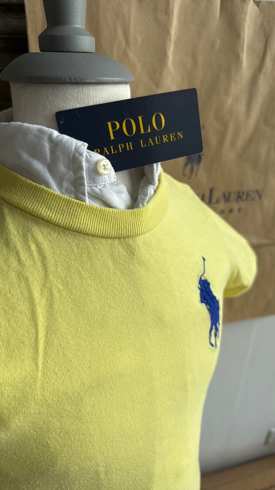 Schitterend RALPH LAUREN shirt size 4 / maat 104, Ophalen of Verzenden, Zo goed als nieuw, Shirt of Longsleeve, Polo Ralph Lauren