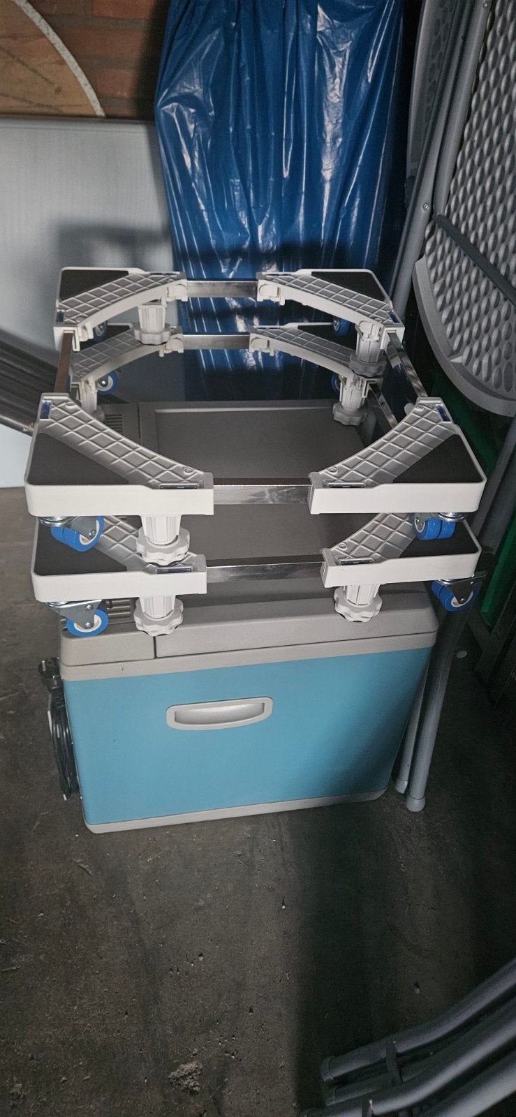2 stuks Verrijdbaar onderstel voor wasmachine/koelkast, Witgoed en Apparatuur, Onderdelen en Toebehoren, Ophalen