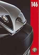 Alfa Romeo 146 fraaie originele brochure/auto folder '95 '98, Ophalen of Verzenden, Zo goed als nieuw, Alfa Romeo