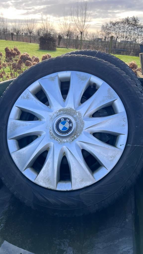 Winterbanden met velg Vredestein Snowtrac 3 - 205/55 R16 BMW, Ophalen, Gebruikt
