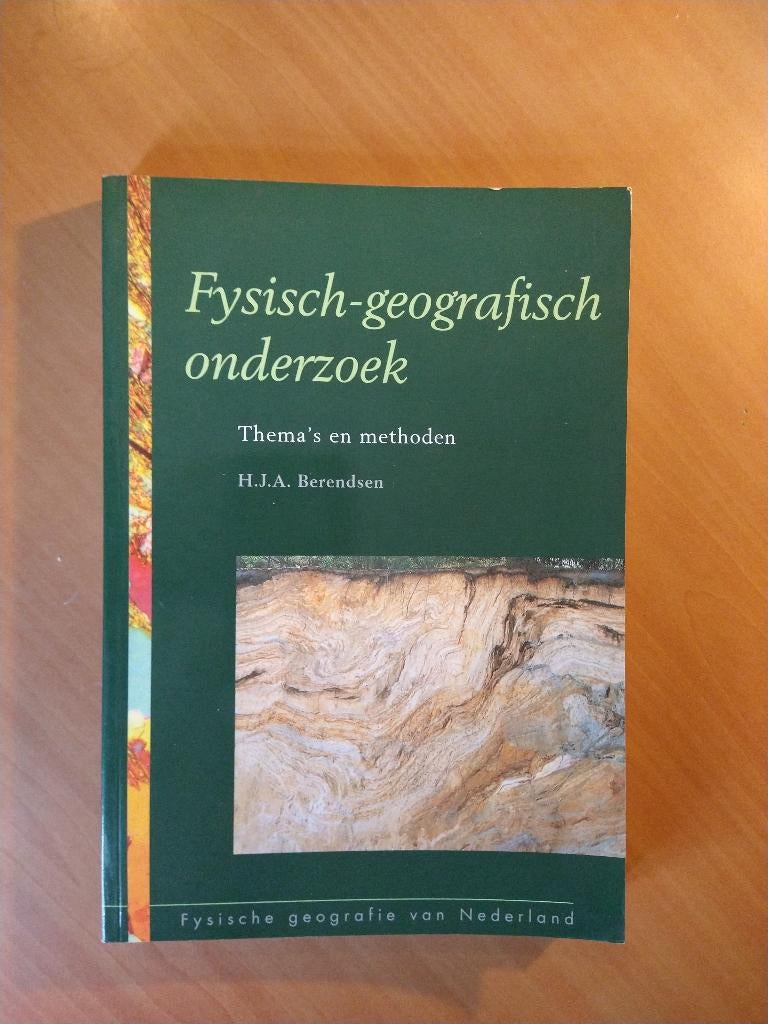 Berendsen, H.J.A. Fysisch-geografisch onderzoek, Boeken, Ophalen of Verzenden, Zo goed als nieuw, Sociale wetenschap