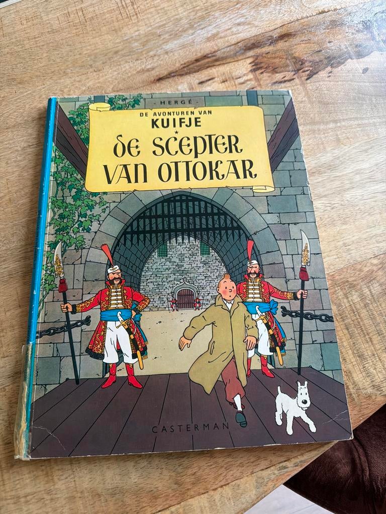 Kuifje: De Scepter van Ottokar - Klassiek Stripboek, Eén stripboek, Ophalen of Verzenden, Gelezen