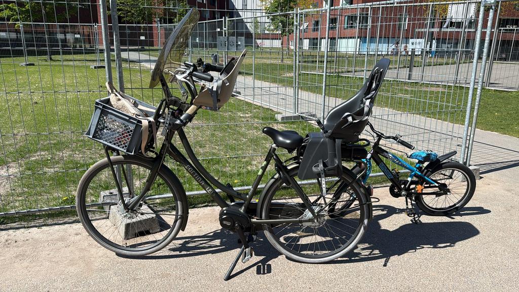 Cortina EU4 FamilyN7 transport Elegance Green Matt, Ophalen of Verzenden, Zo goed als nieuw, 4 kinderen of meer