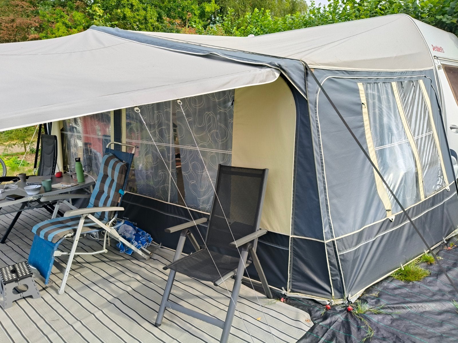 Ventura Pacific 250 voortent - maat 14, Caravans en Kamperen, Ophalen
