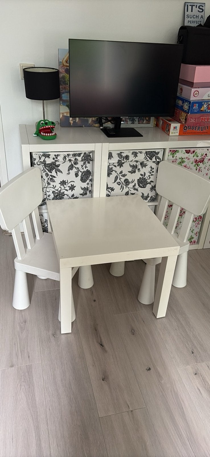 Kindermeubels, Kinderen en Baby's, Kinderkamer | Tafels en Stoelen, Ophalen, Gebruikt, Tafel(s) en Stoel(en)
