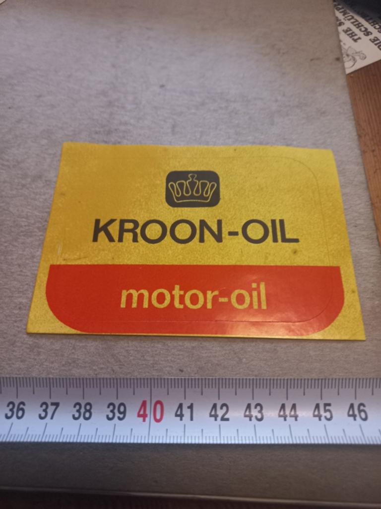 Kroon oil, Verzamelen, Ophalen of Verzenden, Zo goed als nieuw