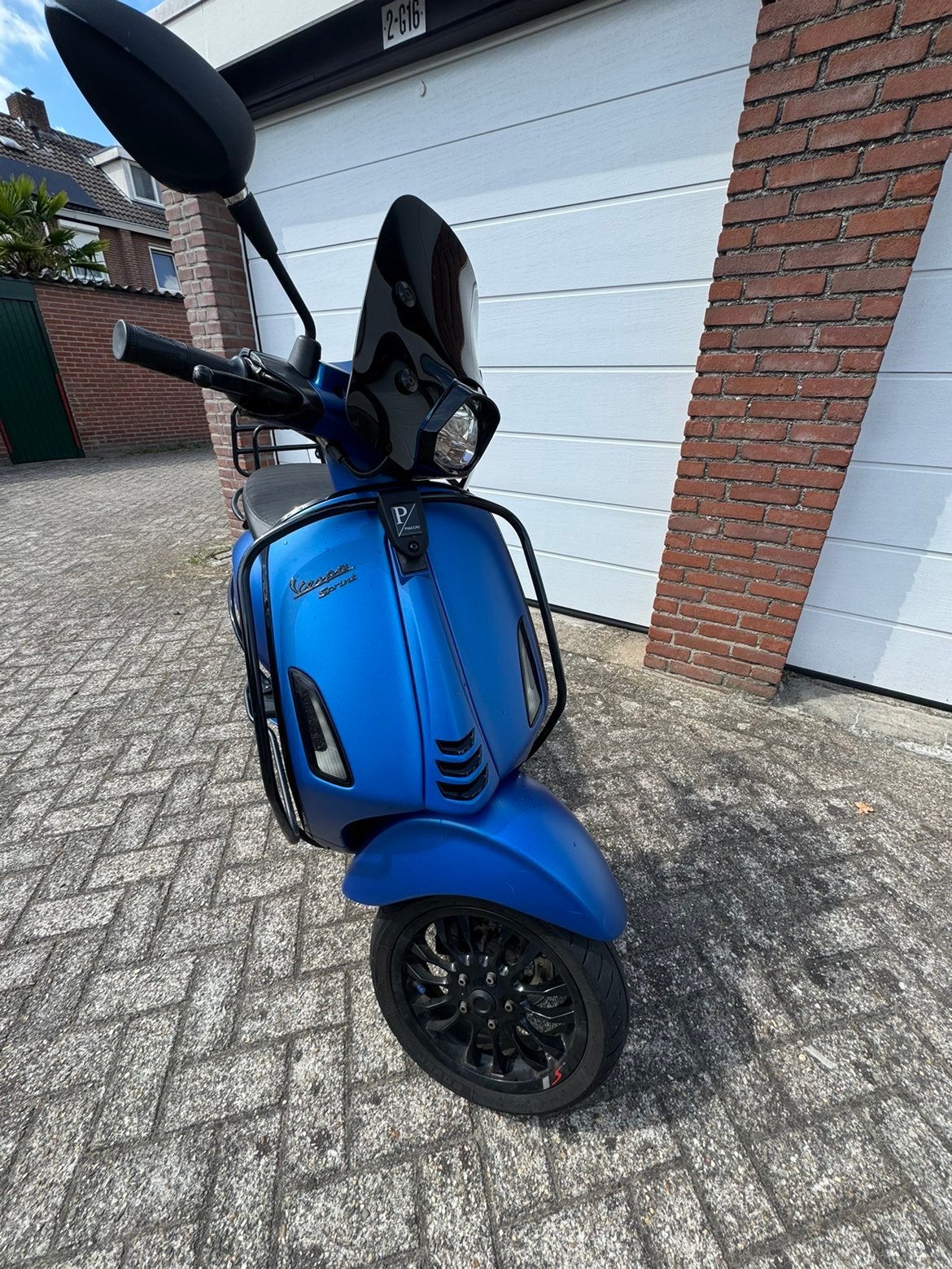 Vespa Sprint 2019 Injectie - Vol Opties & Malossi Tuning, Fietsen en Brommers, Ophalen, Overige modellen, Zo goed als nieuw, Benzine