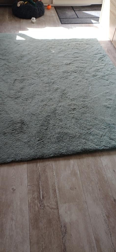 Vloerkleed blauw groen 2.30.3.30, Gebruikt, 200 cm of meer, Ophalen of Verzenden, 200 cm of meer