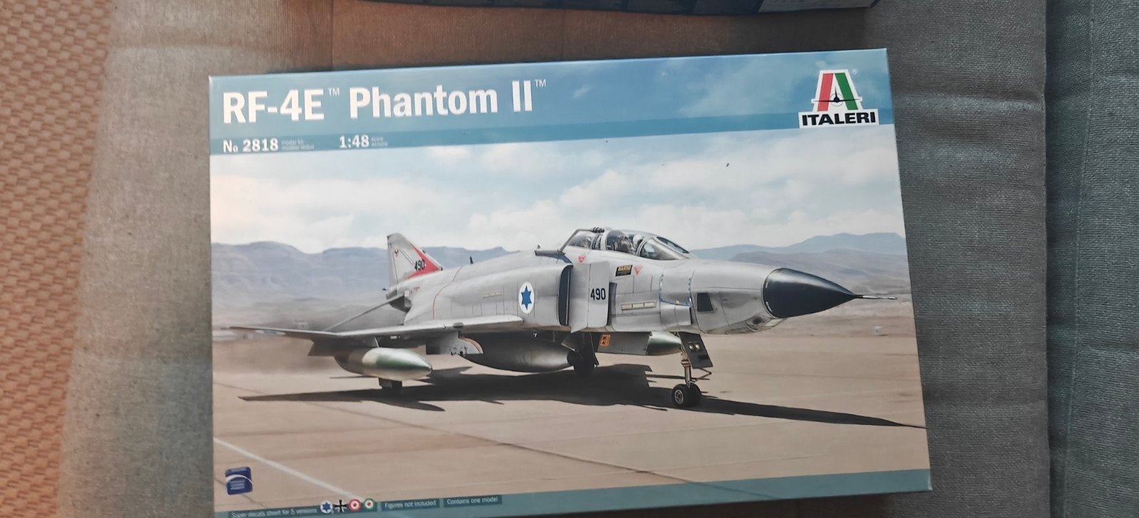 Italeri RF-4E Phantom II & F-22A Raptor modelbouw, Hobby en Vrije tijd, Modelbouw | Vliegtuigen en Helikopters, Ophalen of Verzenden