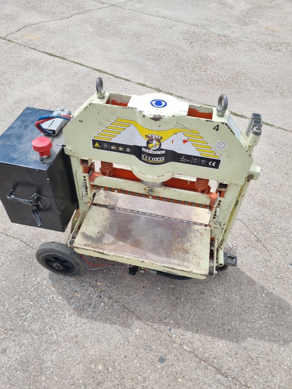 Orit EHP Hydraulische steenknipper met nieuwe accu, Doe-het-zelf en Verbouw, Ophalen of Verzenden, Zo goed als nieuw