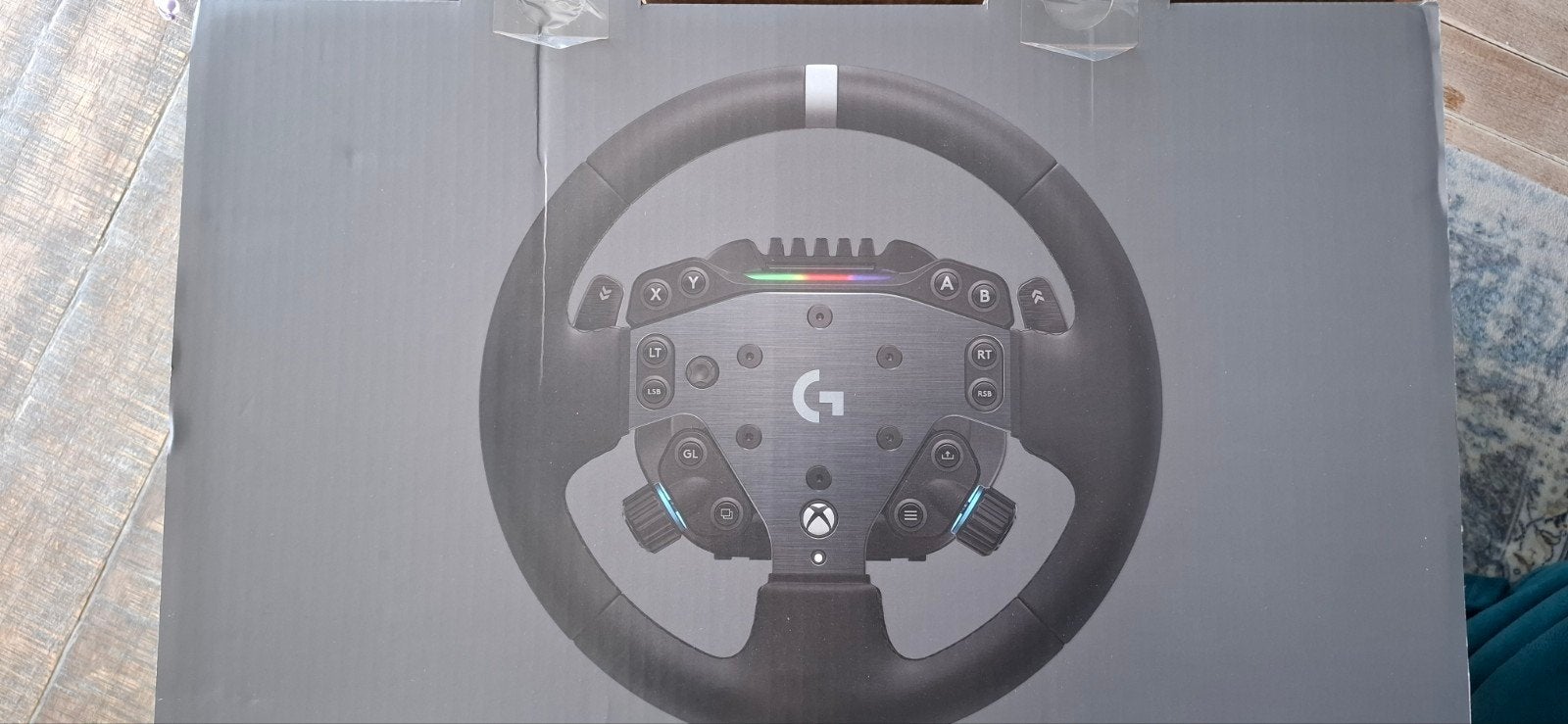 Logitech RS 50 TRUEFORCE  8nm racestuur voor PC en Xbox - Ni, Spelcomputers en Games, Spelcomputers | Xbox | Accessoires, Ophalen of Verzenden
