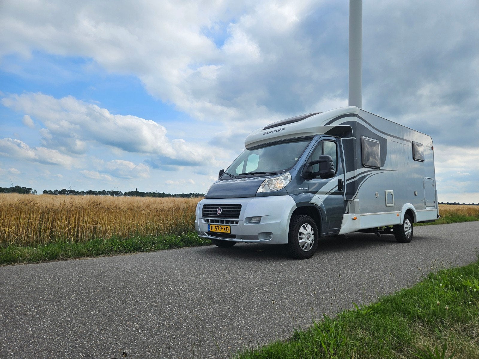 Goed onderhouden Fiat Ducato Sunlight T66 2014, Luifel, Sunlight, Ringverwarming, Fiat