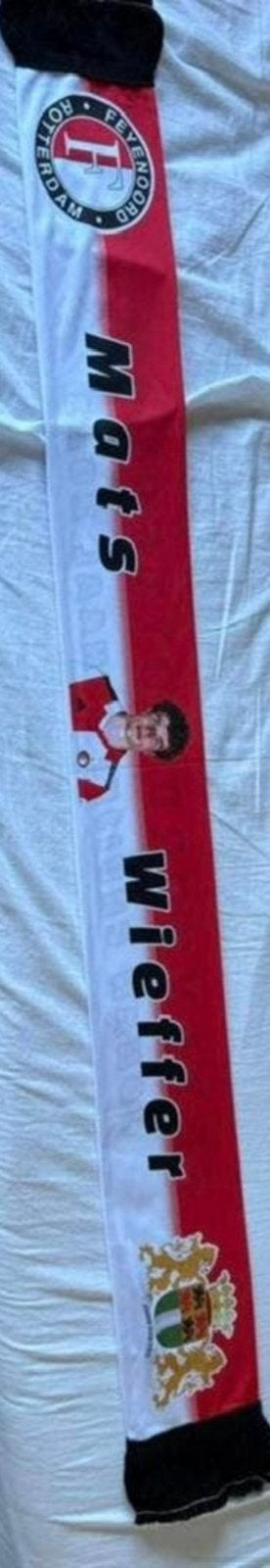 Feyenoord sjaal- Wieffer, Verzamelen, Sportartikelen en Voetbal, Ophalen of Verzenden, Zo goed als nieuw, Feyenoord, Vaantje of Sjaal