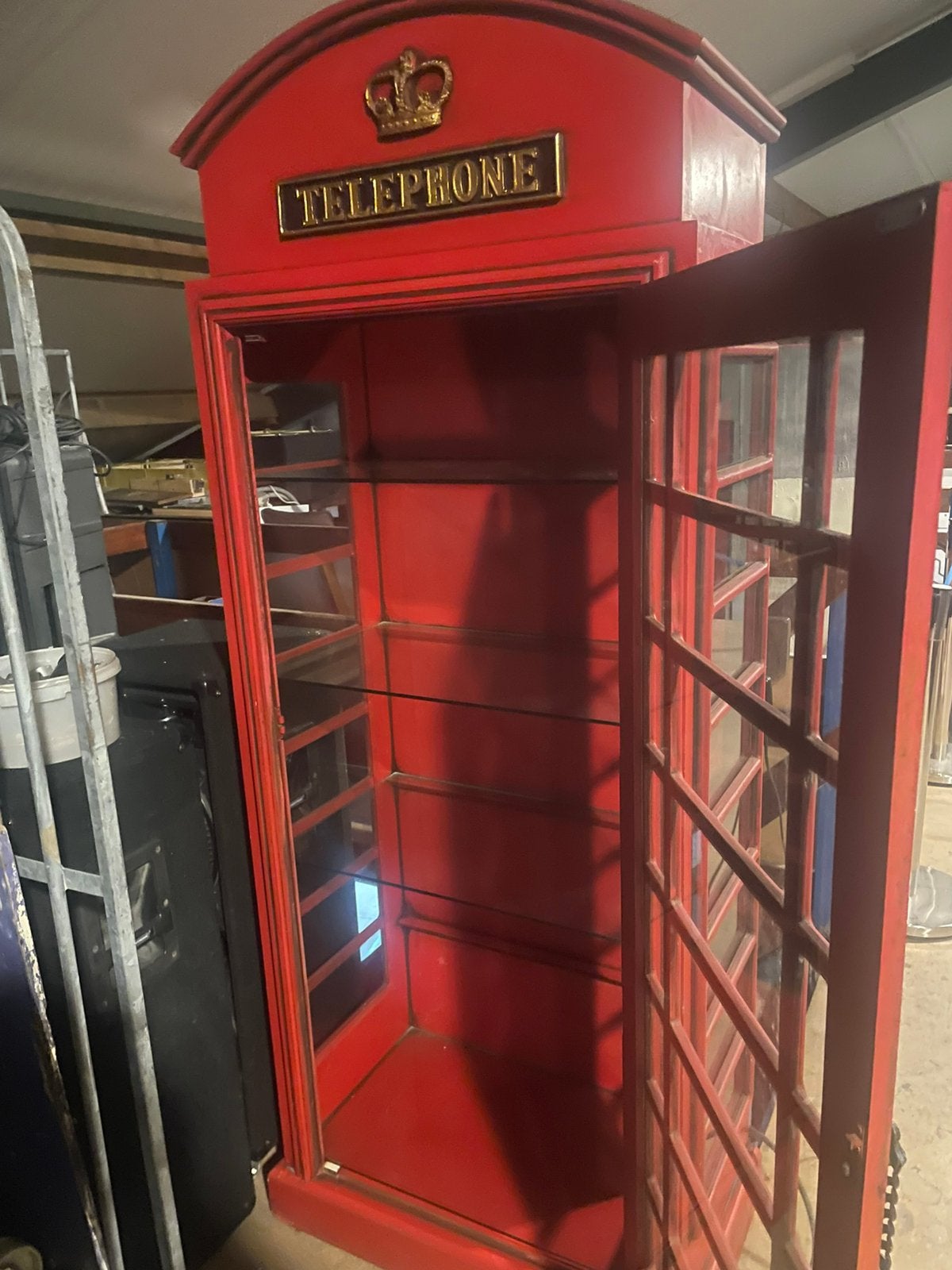 Telefooncel, Ophalen, Zo goed als nieuw