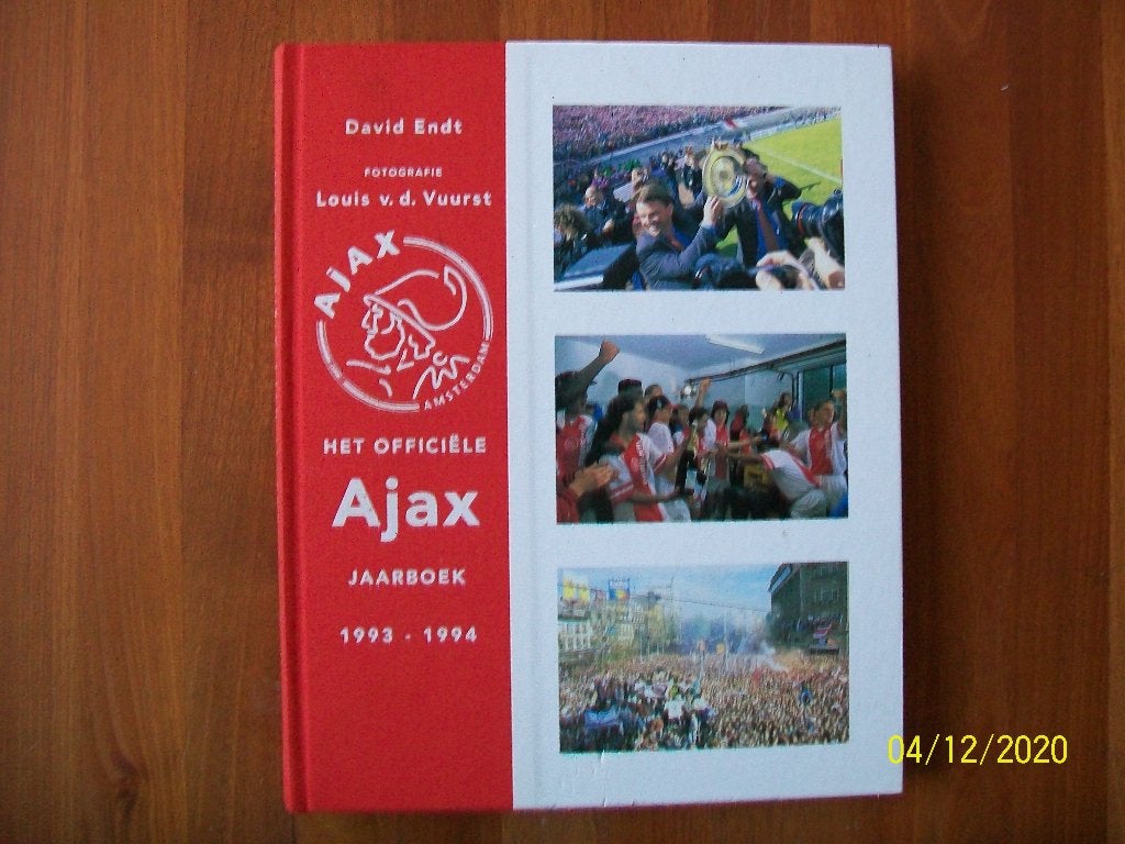 Ajax Jaarboek 1993 - 1994, Verzamelen, Verzenden, Zo goed als nieuw, Ajax, Boek of Tijdschrift