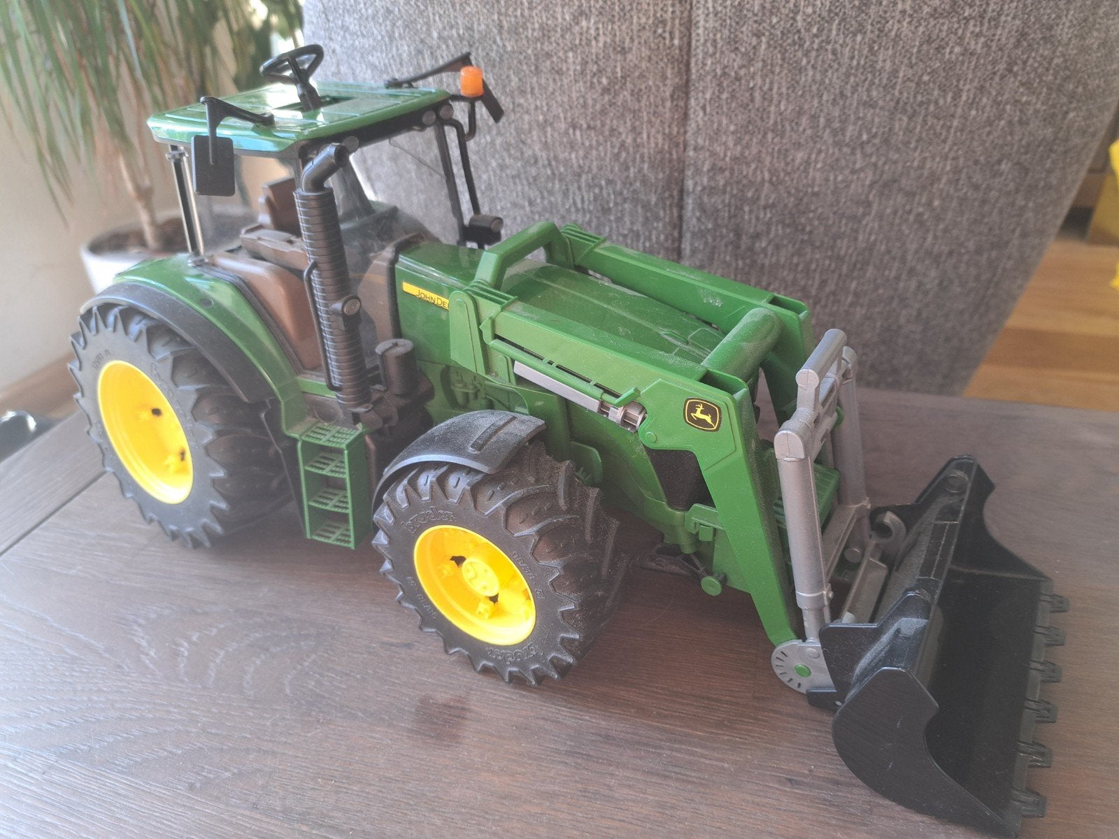 John Deere tractor, Ophalen, Gebruikt, Auto
