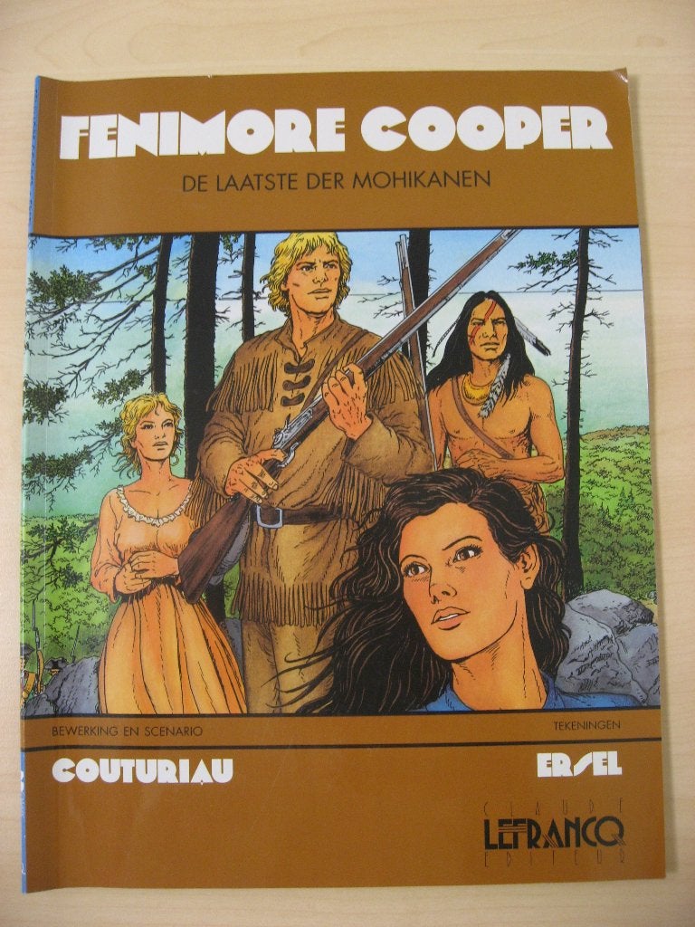 De laatste der Mohikanen. Fenimore Cooper. 1978., Eén stripboek, Ophalen of Verzenden, Gelezen