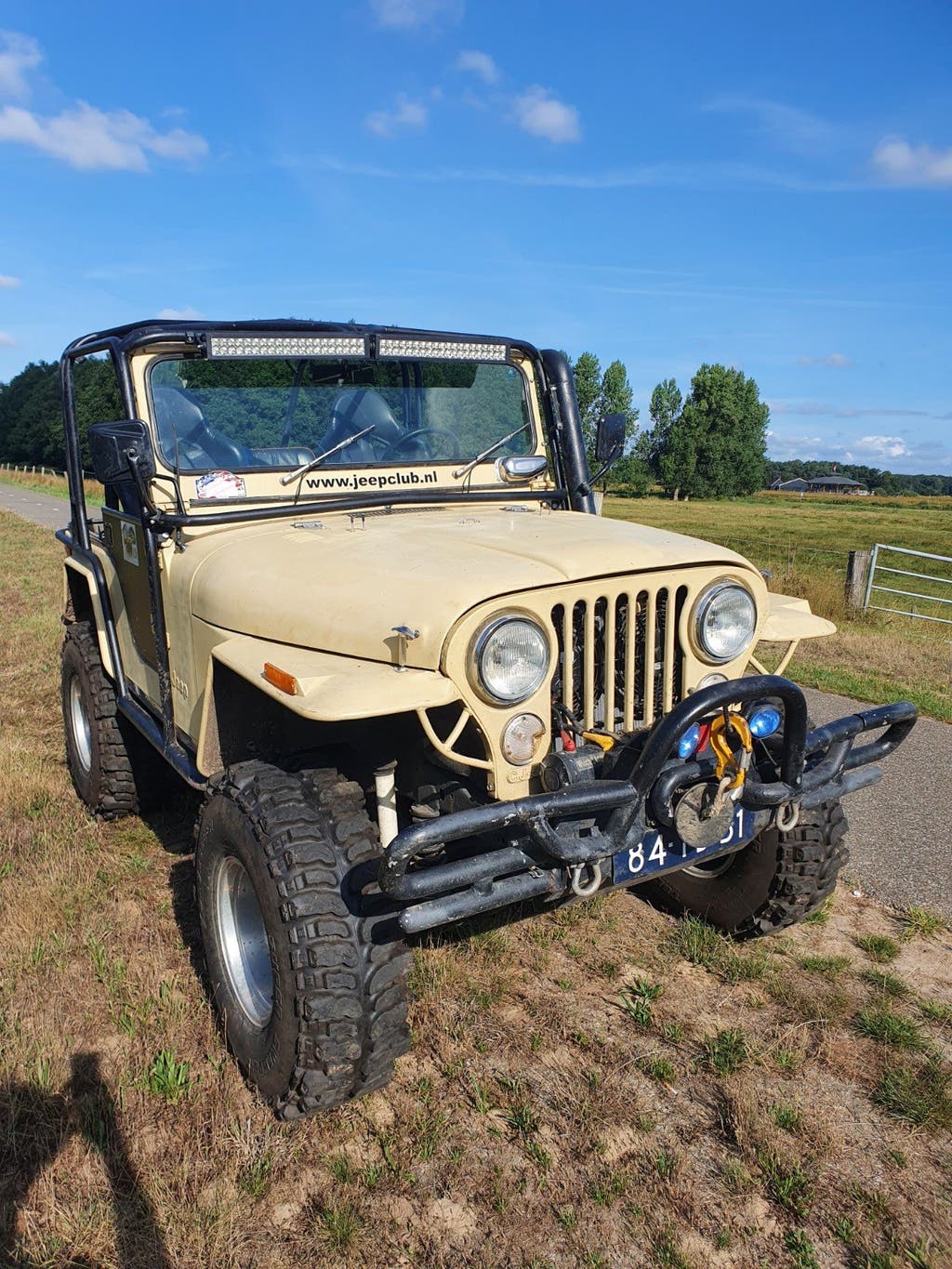 Jeep cj 5 , v8 4x4 met kenteken, foto 3