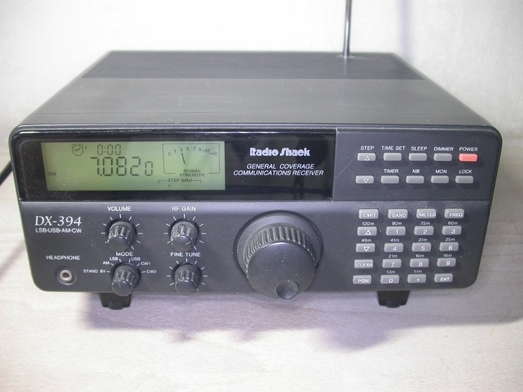 Radio Shack DX394 wereldontvanger, Ophalen of Verzenden, Gebruikt