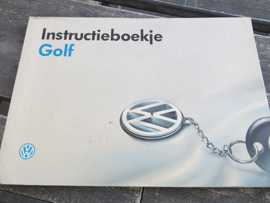 Instructieboek VW Golf, Golf GTi, Golf VR6, Golf diesel 1992, Ophalen of Verzenden