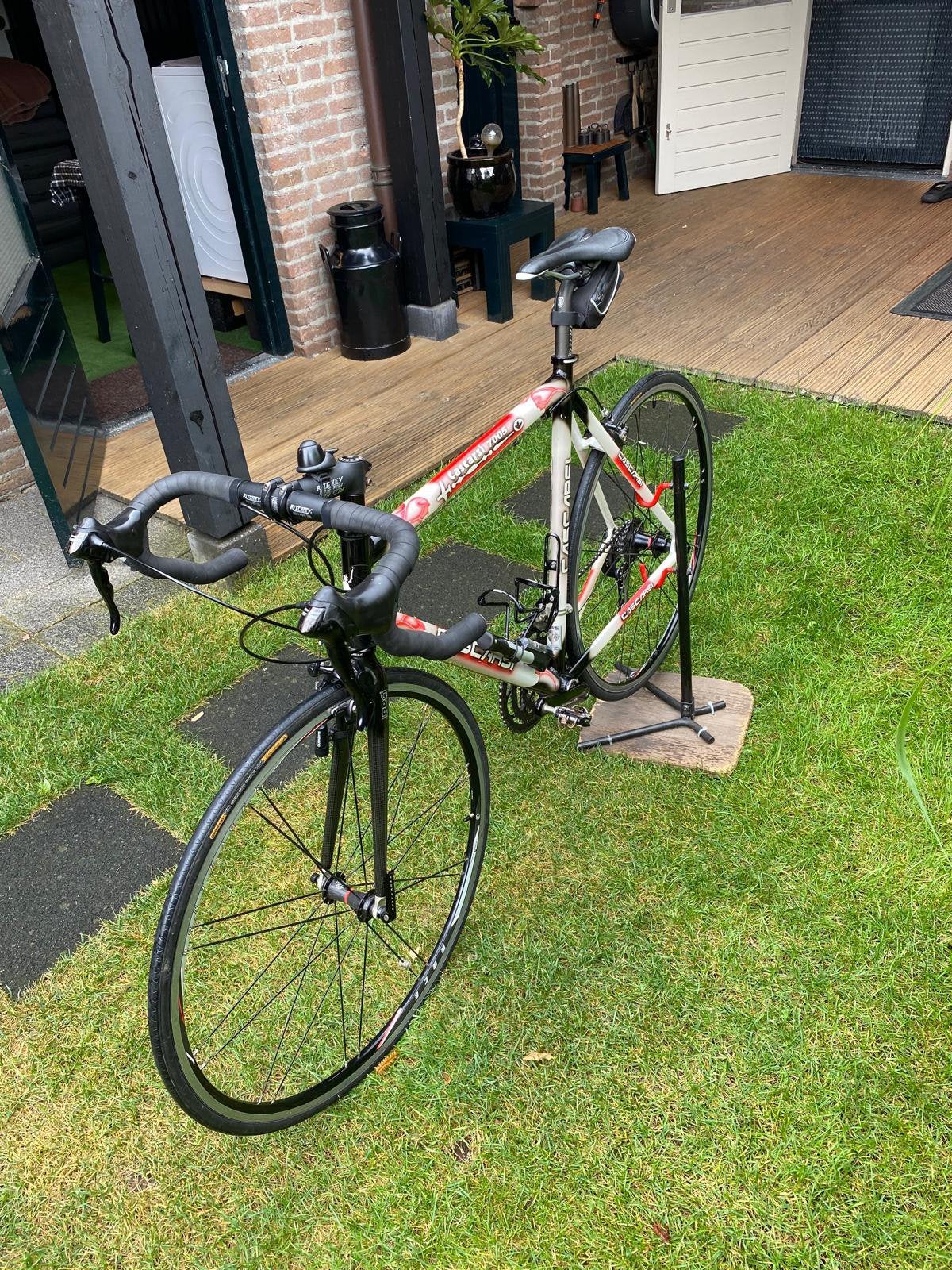 Carscarsi Airplane 105 T Hoogte 59 cm., Fietsen en Brommers, Fietsen | Racefietsen, Aluminium, Zo goed als nieuw, 57 tot 61 cm
