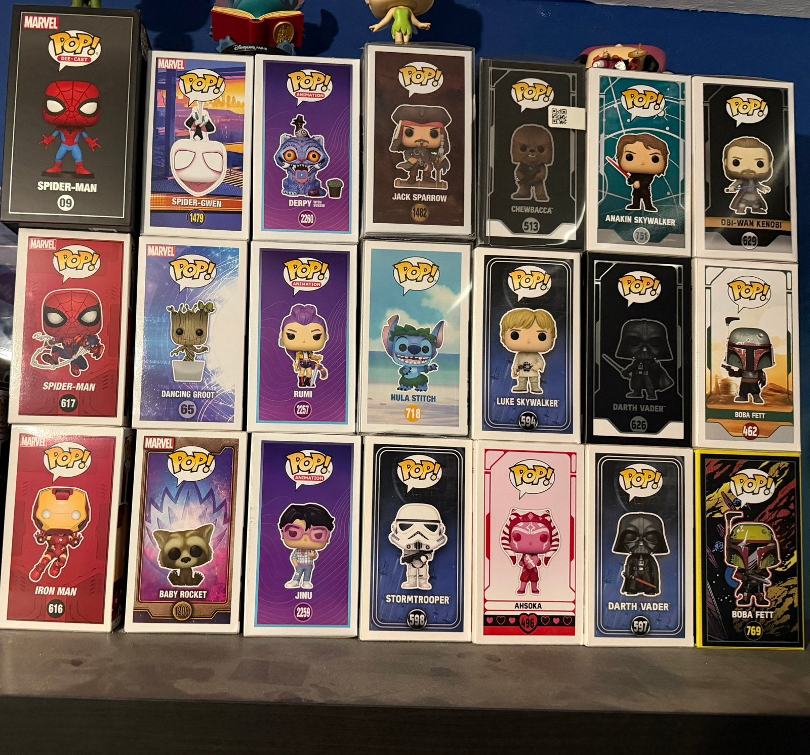 Funko pops, Ophalen, Zo goed als nieuw