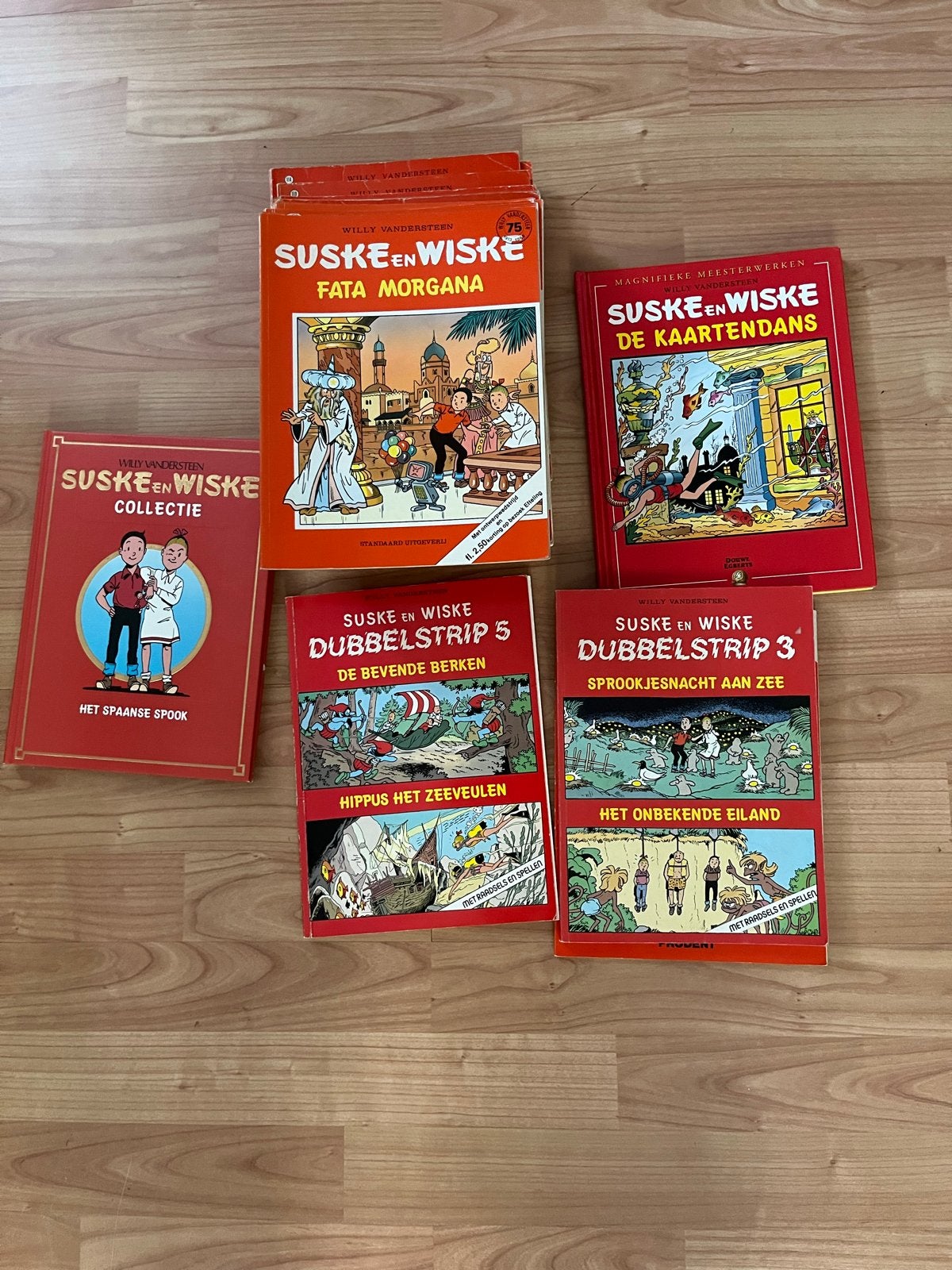 Suske en Wiske collectie meer dan 25 titels, Boeken, Meerdere stripboeken, Ophalen, Gelezen, Willy Vandersteen