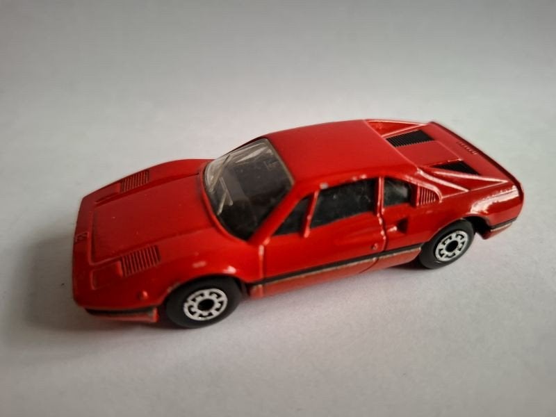 Ferrari 308 GTB MatchBox rood England 1981 3inch mooie staat, Ophalen of Verzenden, Nieuw, Auto