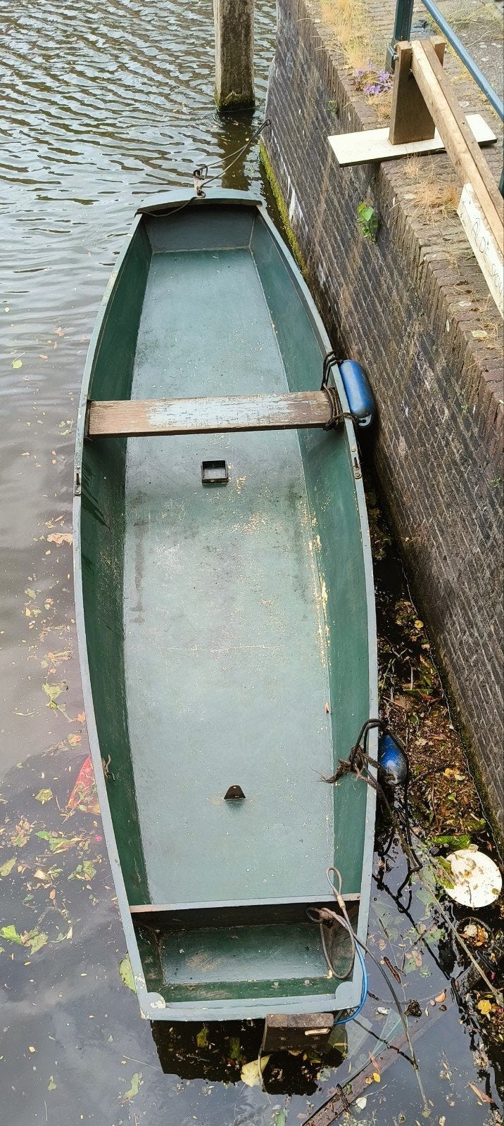 Stalen boot "Âlde Skou", Watersport en Boten, Ophalen of Verzenden, Gebruikt