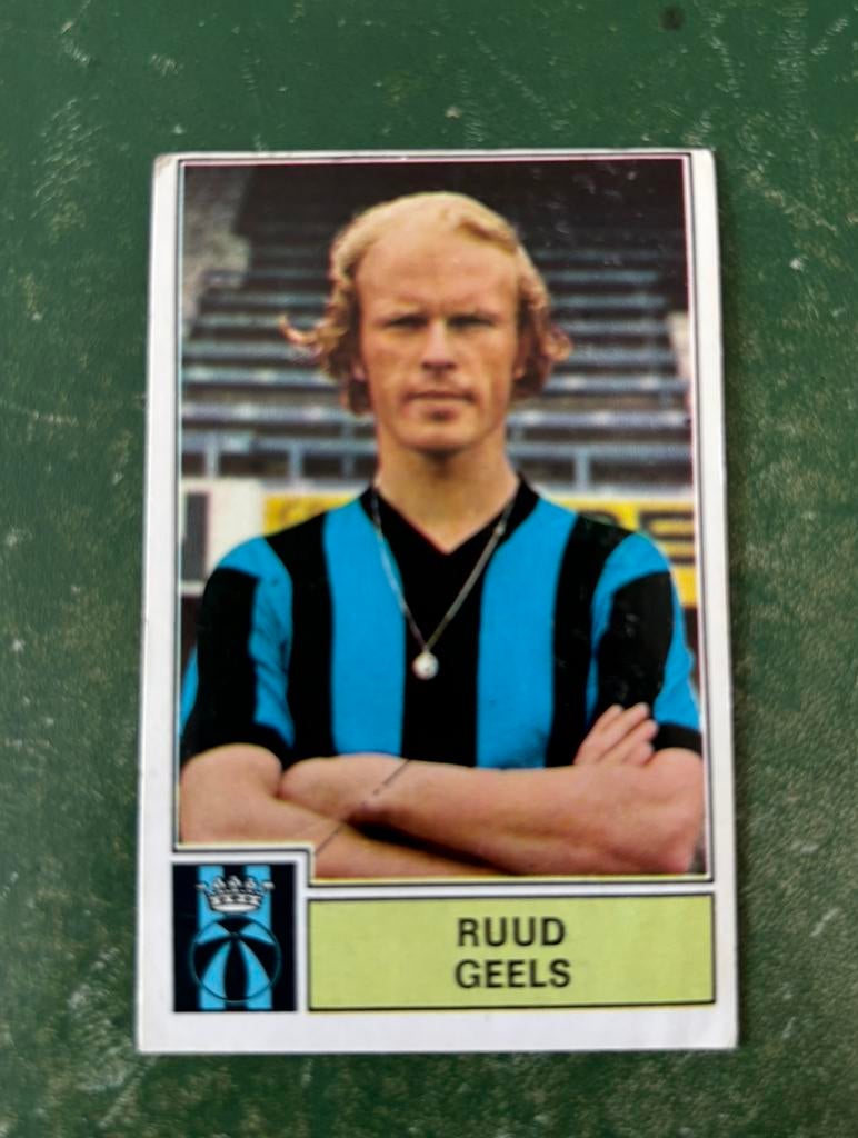 Panini plaatje Ruud Geels Club Brugge Football 72-73, Verzamelen, Ophalen of Verzenden