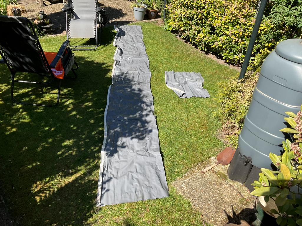 Tochtstrook en wielflap caravan, Caravans en Kamperen, Caravan accessoires, Ophalen, Zo goed als nieuw