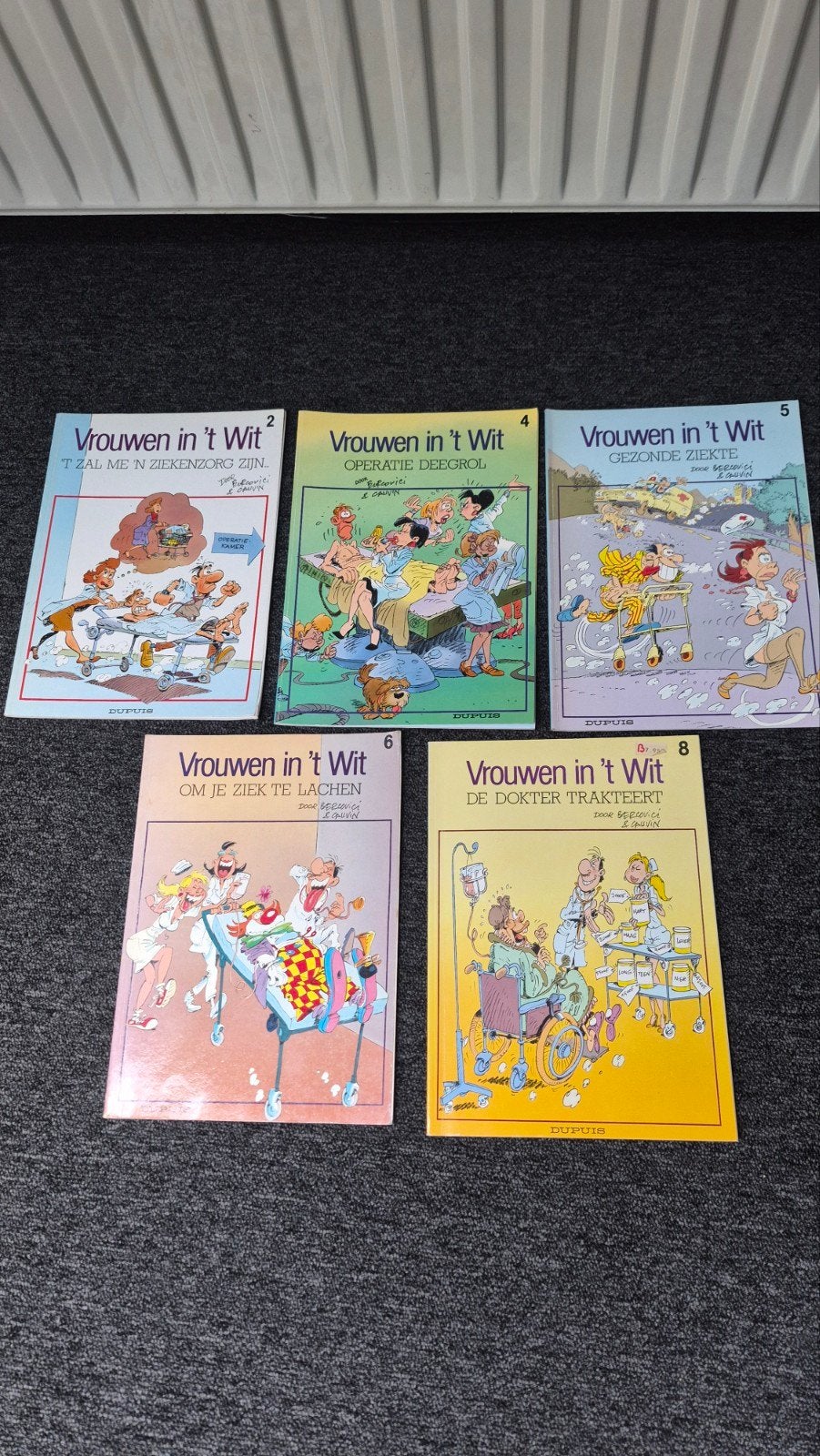Vrouwen in 't Wit   (5 stripboeken), Ophalen of Verzenden