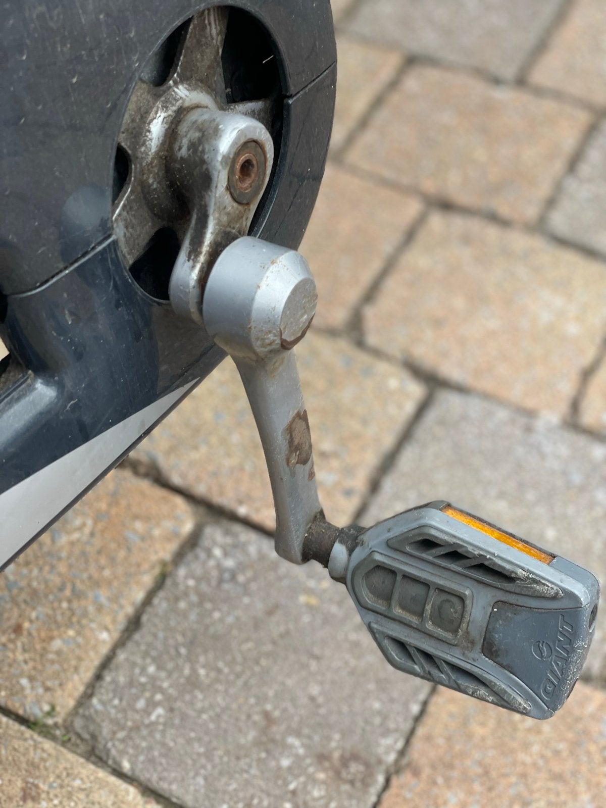 Giant Metro met excentrieke crank let op, Fietsen en Brommers, Fietsonderdelen, Ophalen, Gebruikt, Stadsfiets