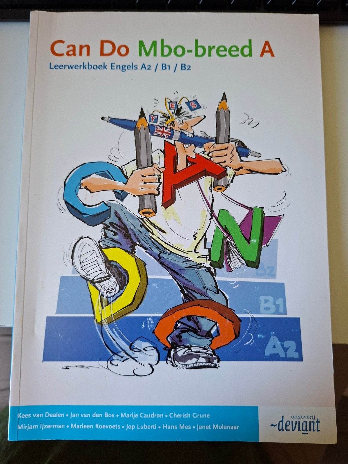 Can Do Mbo-breed A Leerwerkboek Engels A2/B1/B2, Engels, Ophalen of Verzenden, Zo goed als nieuw, Kees van Daalen, Jan van den Bos, Marije Caudron, Cherish Grune