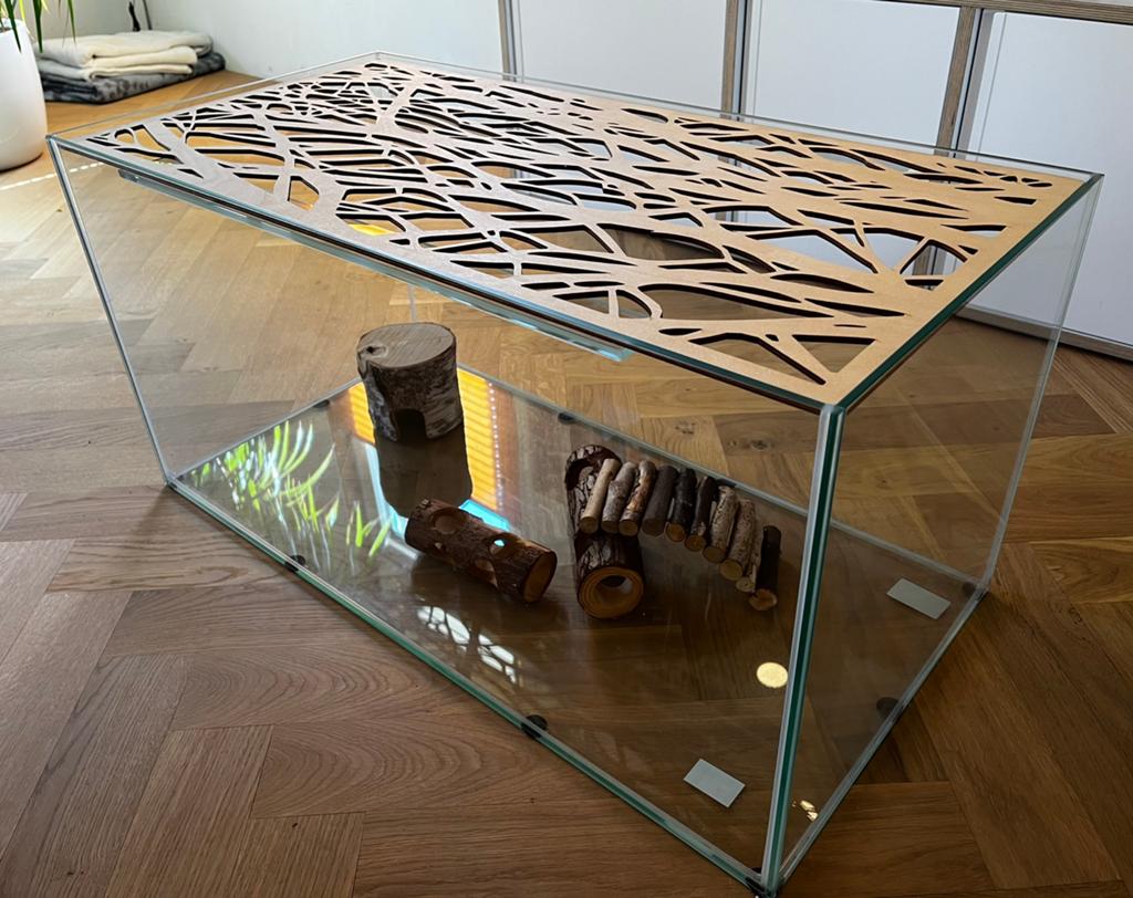 Design knaagdieren terrarium, Dieren en Toebehoren, Ophalen, Zo goed als nieuw