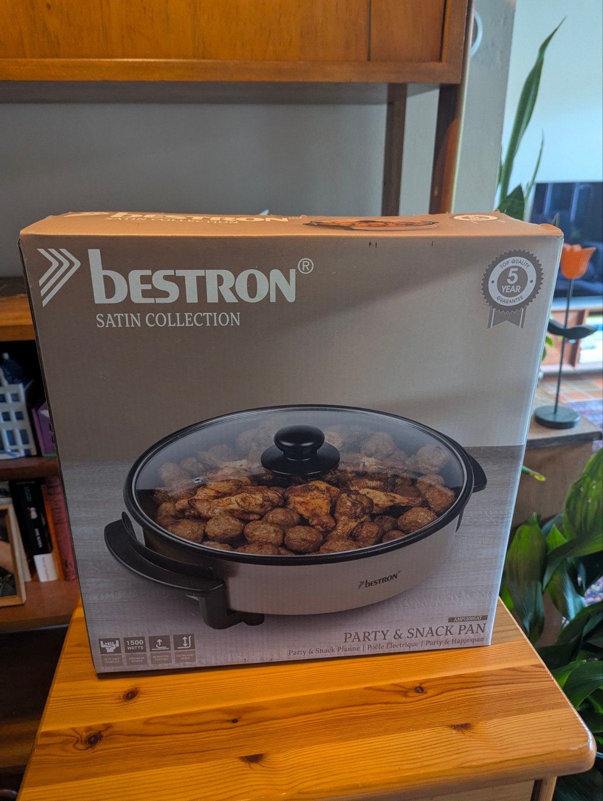 Bestron Satin Collection Party & Snack Pan - Nieuw, Ophalen, Nieuw