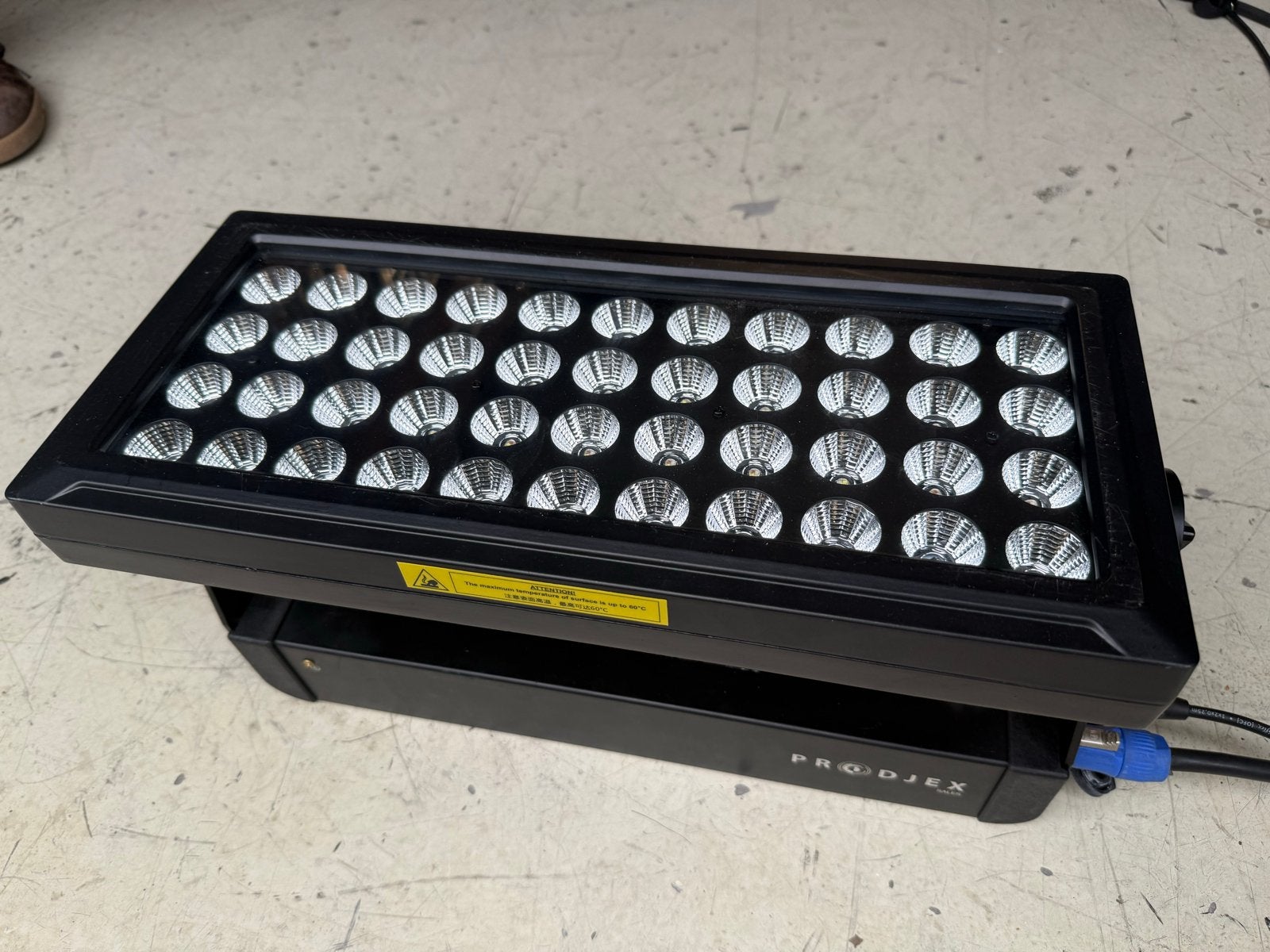 Prodjex Wall Wash 40x10W RGB, Ophalen of Verzenden, Gebruikt, Licht