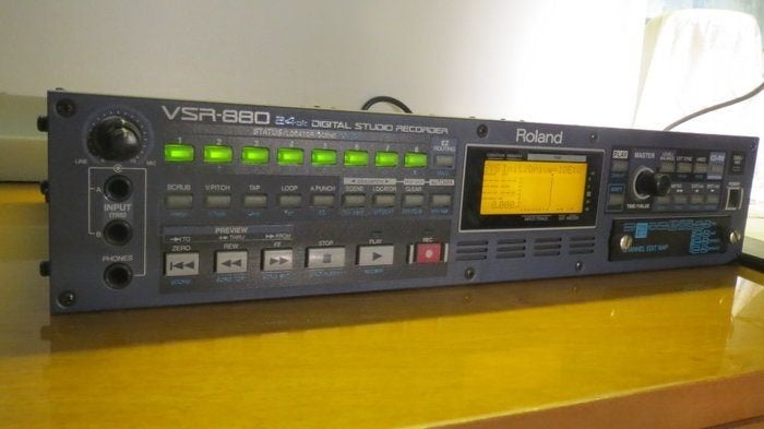 Roland VSR-880 24-bit Digitale Studio Recorder, Ophalen of Verzenden, Zo goed als nieuw, Audio