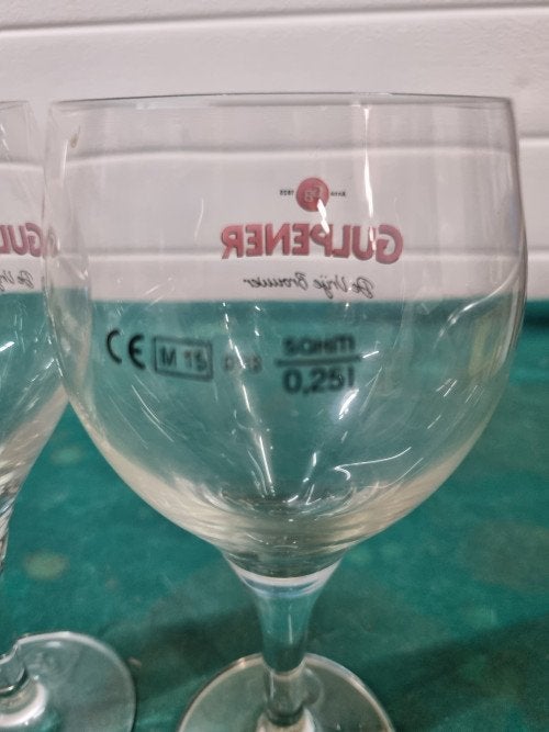 bierglazen gulpener de vrije brouwer, Ophalen of Verzenden, 'T Olde Gre-j, Info@toldegrej.nl, Endepoelstraat 20f Didam