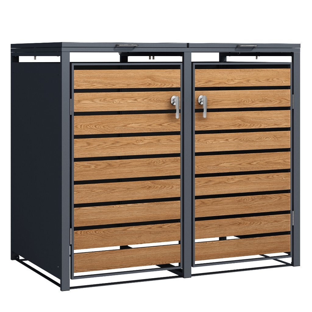 Foto 14 van Kliko ombouw | tuinkast | 2x 240 liter | Prijs €375 | Nieuw