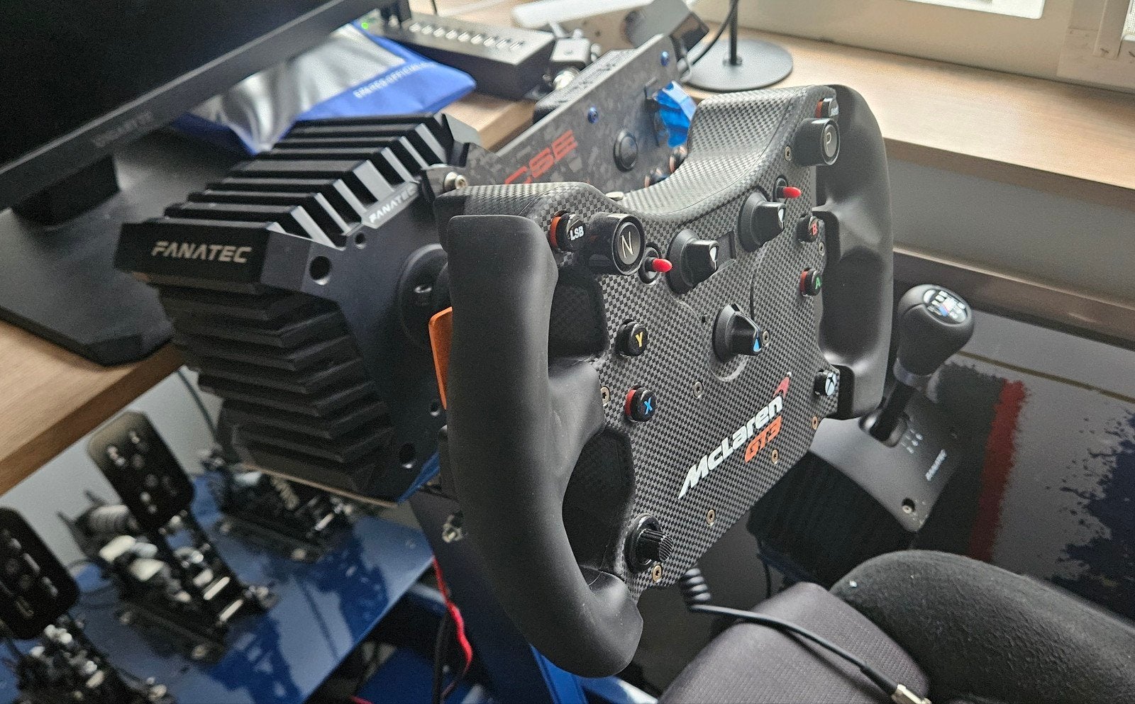 Fanatec CSL DD 8NM met McLaren GT3 V2 stuur QR2, Ophalen, Overige merken, Zo goed als nieuw